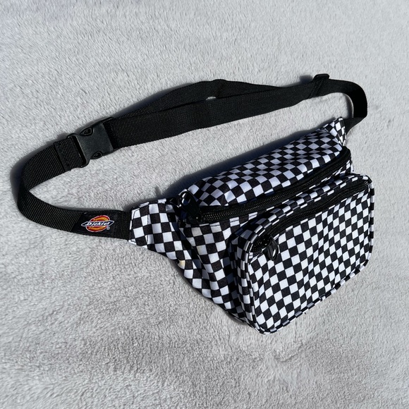 dickies checkered fanny pack
